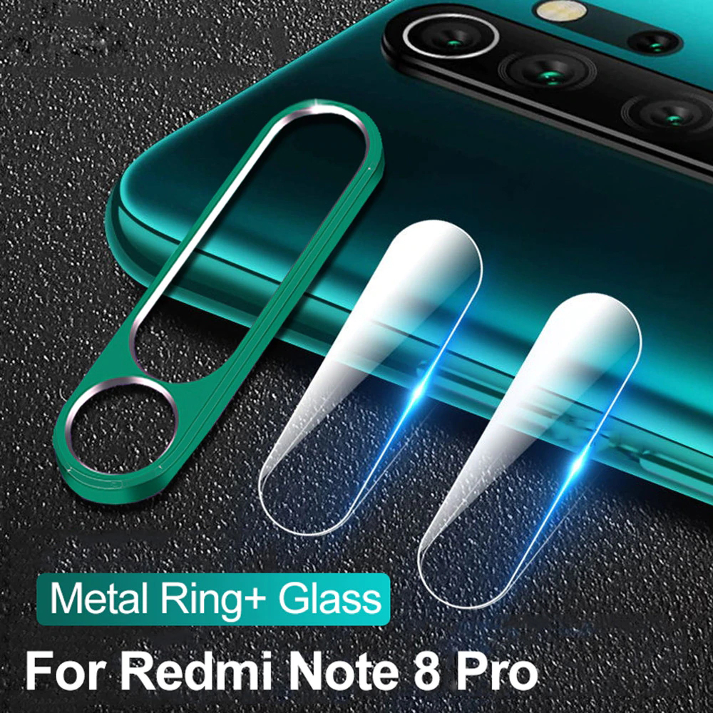 Bakeey-Xiaomi-Redmi-Note-8-Pro-Anti-scratch-Aluminum-Metal-Circle-RingTempered-Glass-Rear-Phone-Lens-1589153-8